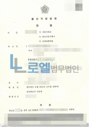 판결문 이미지