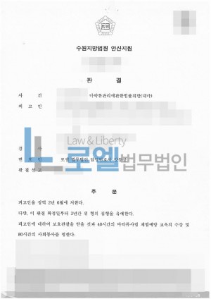 판결문 이미지